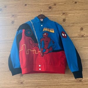 MARVEL SPIDER-MAN BOMBER JACKET COAT SPIDERMAN